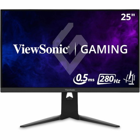 ViewSonic XG2536 25 Inch 1080p IPS Gaming Monitor with 280Hz, 0.5ms, FreeSync Premium, NVIDIA G-Sync Compatible, RGB Lighting, Advanced Ergonomics, HDMI, DP and 65W USB-C Inputs