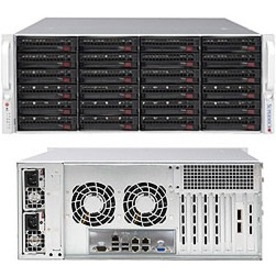 Supermicro SuperStorage 6048R-E1CR24N Server Barebone System - 4U Rack-mountable - Socket LGA 2011-v3 - 2 x Processor Support