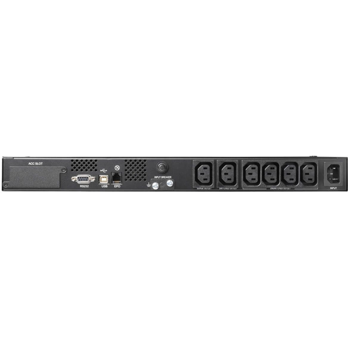 Eaton Tripp Lite Series SmartPro 230V 500VA 300W Line-Interactive UPS, 1U Rack/Tower, Network Card Options, USB, DB9 Serial