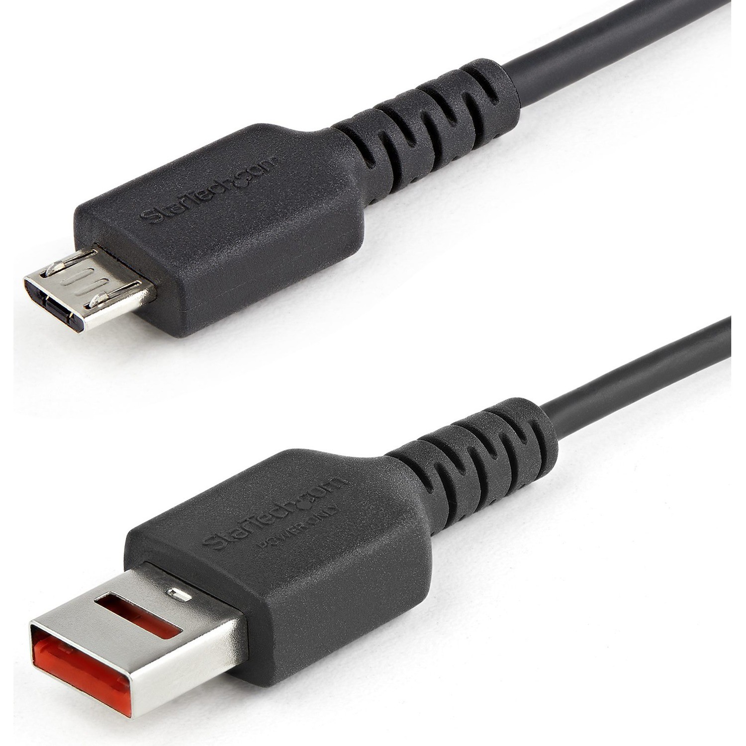 STARTECH USB-A TO MICRO USB DATA BLOCKER 3FT SECURE CHARGING CABLE