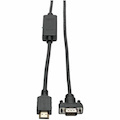 Eaton Tripp Lite Series HDMI to VGA Active Adapter Cable (HDMI to Low-Profile HD15 M/M), 3 ft. (0.9 m), TAA