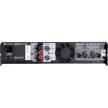 Crown XTI 6002 Amplifier - 4200 W RMS - 2 Channel - Black