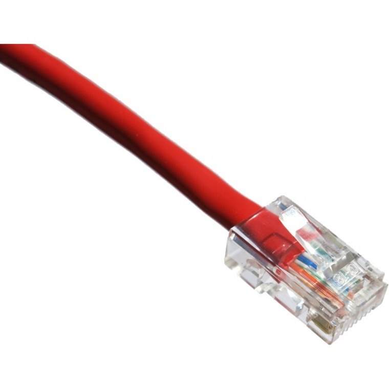 Axiom 2FT CAT5E 350mhz Patch Cable Non-Booted (Red) - TAA Compliant