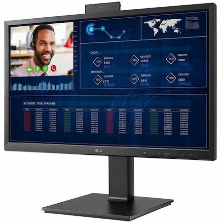 LG 24CQ651N-6P All-in-One Thin Client - Intel Pentium N6005 Quad-core (4 Core) 2 GHz - Black