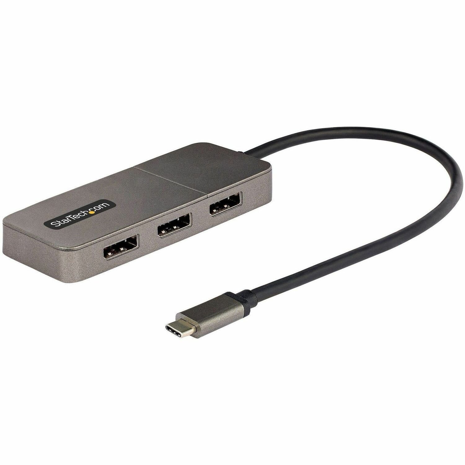 StarTech.com USB-C auf 3x DisplayPort 1.4 MST Hub, Multi-Monitor Adapter/Splitter, 3x 4K 60Hz, nur Windows, Thunderbolt 3/4, USB4