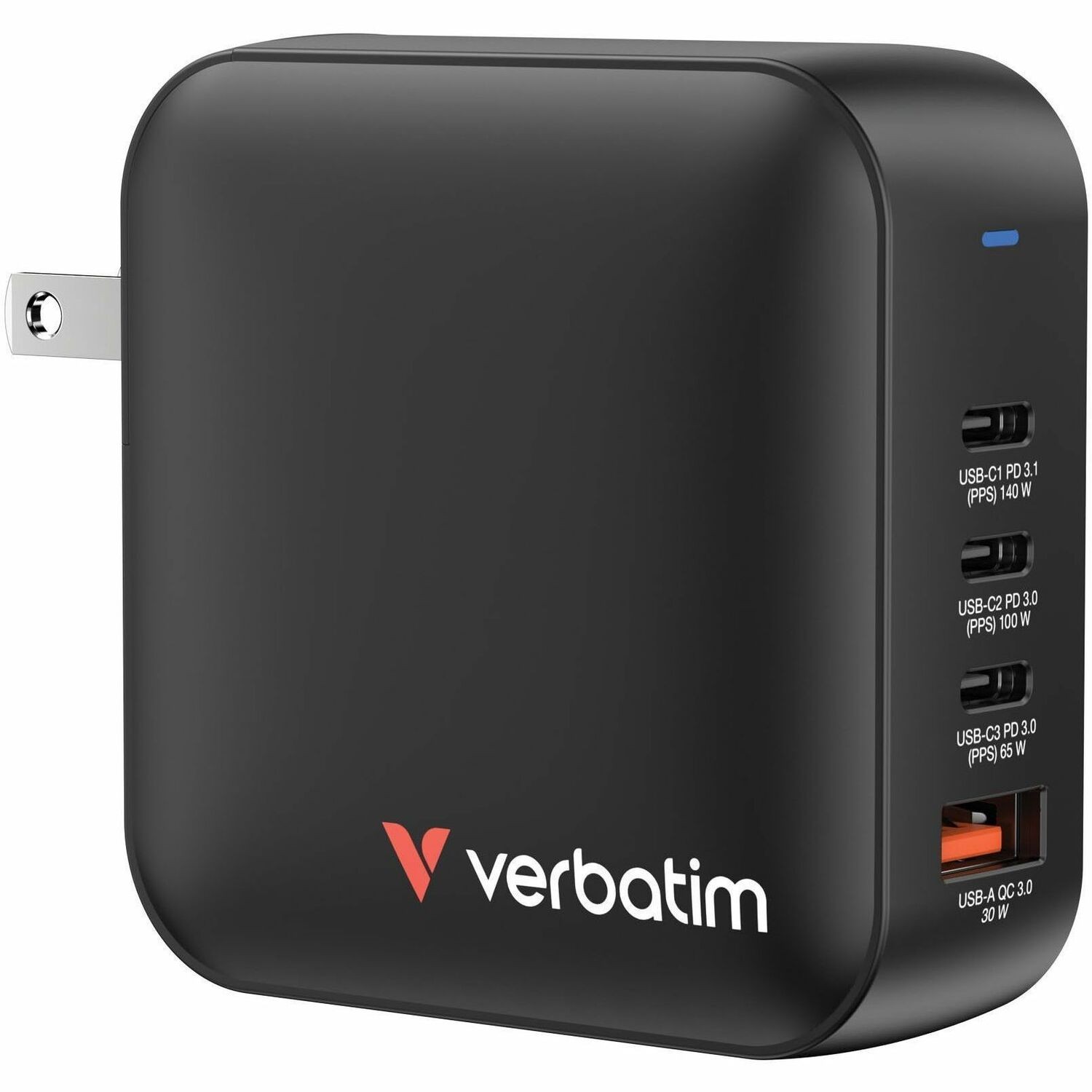 Verbatim Mini GaN Charger 165W 4 Port