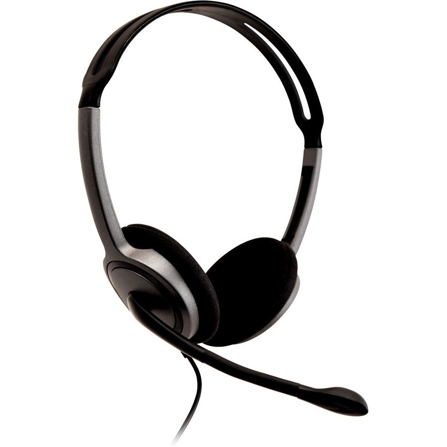 V7 HA212-2EP Wired Over-the-head, On-ear Stereo Headset - Black, Dark, Grey