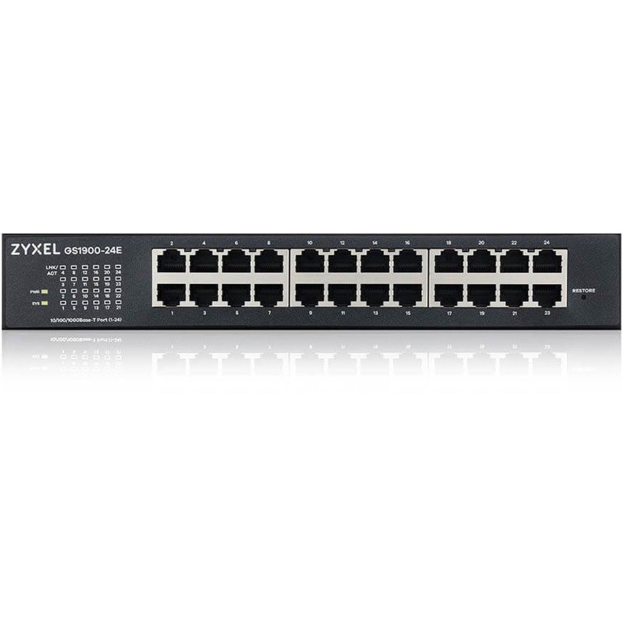 ZYXEL GS1900 GS1900-24E 24 Ports Manageable Ethernet Switch - Gigabit Ethernet - 10/100/1000Base-T