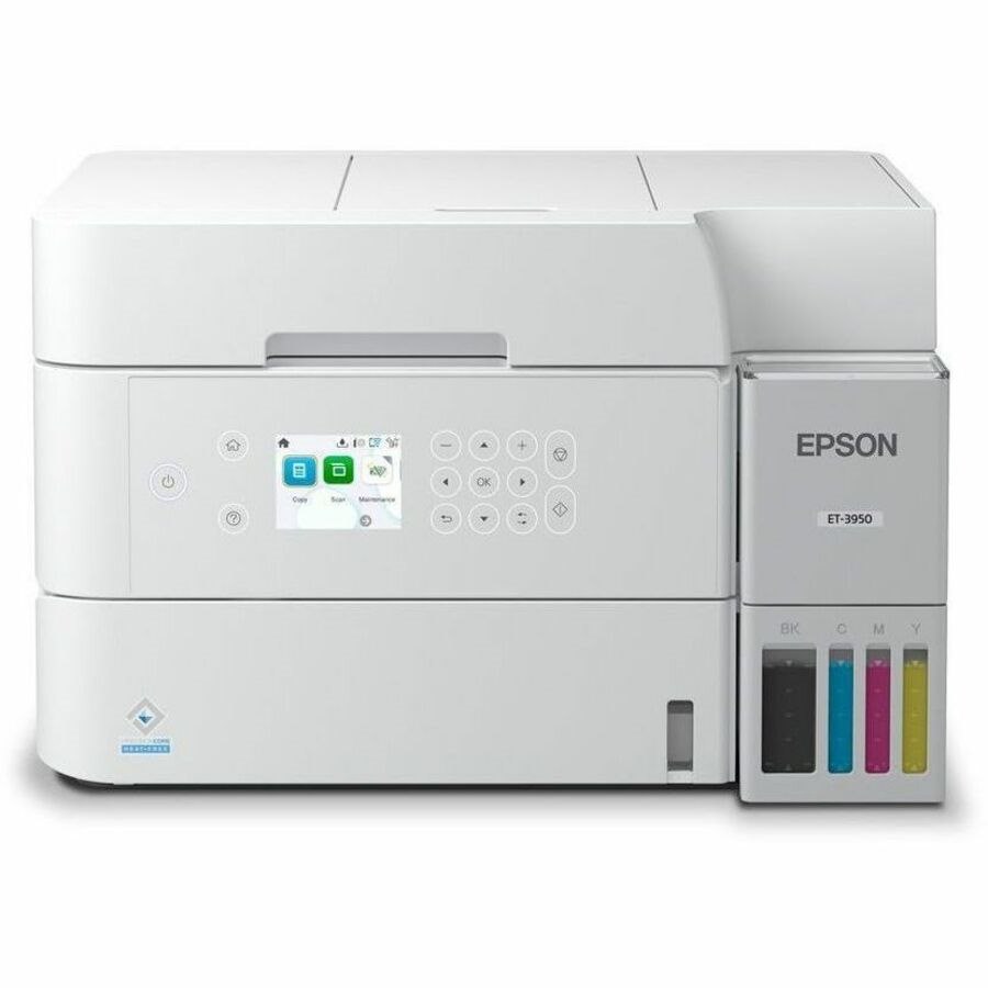 Epson ET-3950 Wired & Wireless EcoTank Inkjet Multifunction Printer - Color