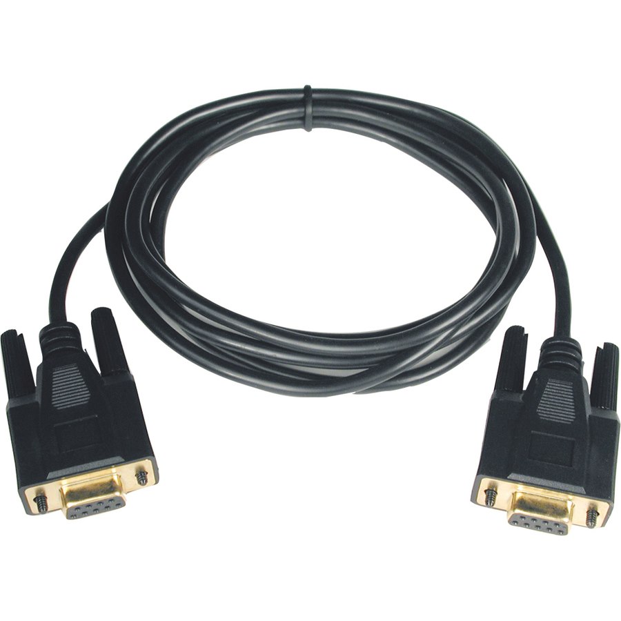 Eaton Tripp Lite Series Null Modem Serial DB9 Serial Cable (DB9 F/F), 6 ft. (1.83 m)