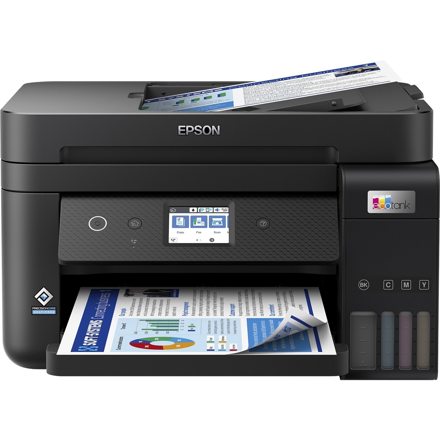 Epson ET-4850 Wireless EcoTank Inkjet multifunctionele printer - Kleur - Zwart