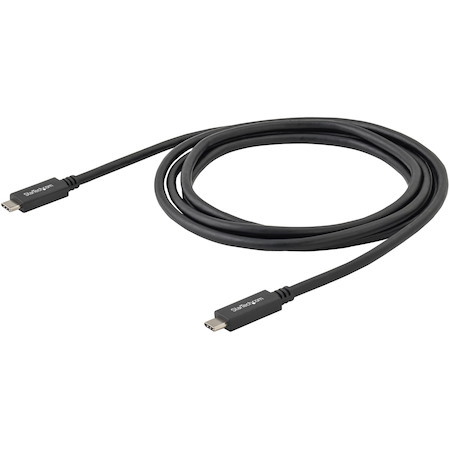 StarTech.com 0.5m USB C to USB C Cable - M/M - USB 3.1 Cable (10Gbps) - USB Type C Cable - USB 3.2 Gen 2 Type C Cable
