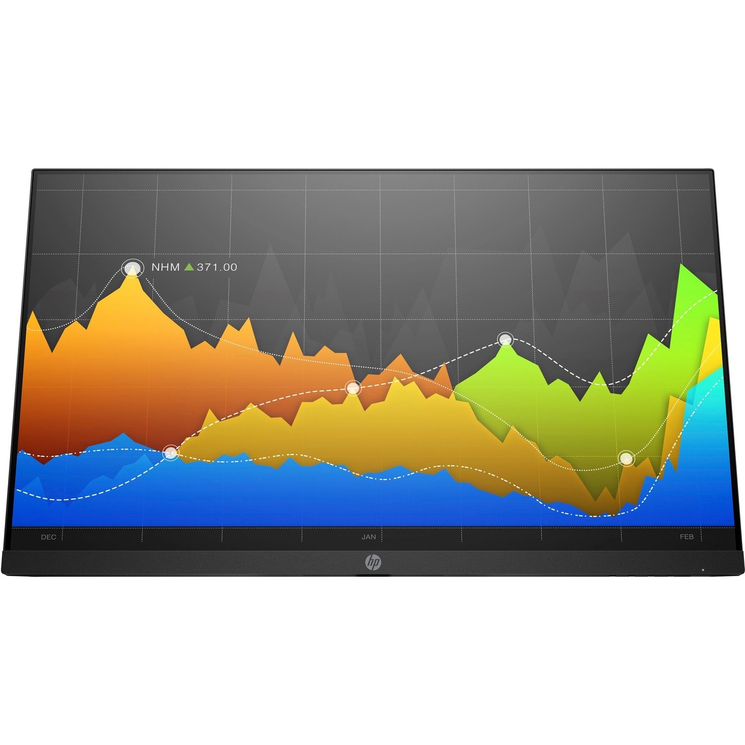 HP P274 27" Class Full HD LCD Monitor - 16:9 - TAA Compliant