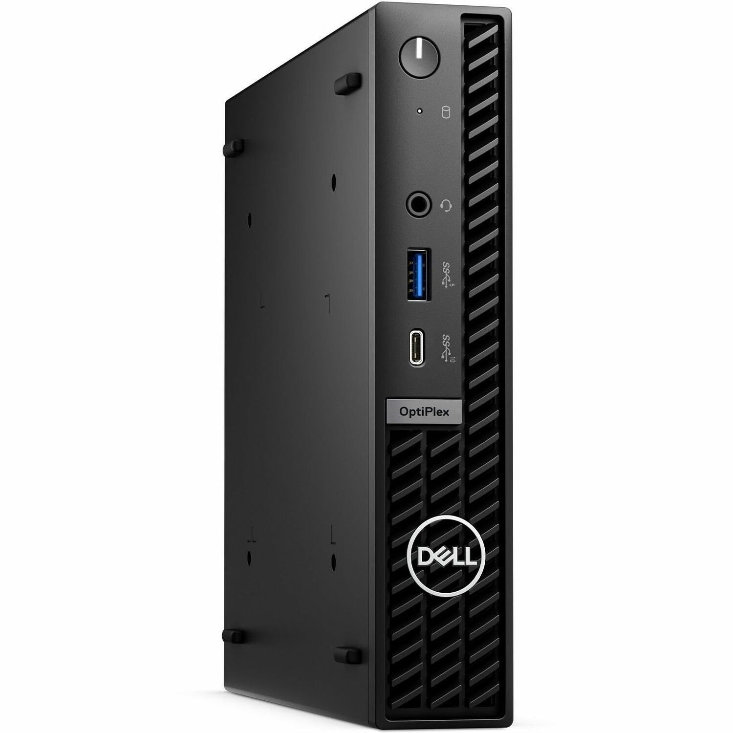 Dell OptiPlex 7000 7020 Desktop Computer - Intel Core i5 14th Gen i5-14500T - vPro Technology - 8 GB - 256 GB SSD - Micro PC - Black