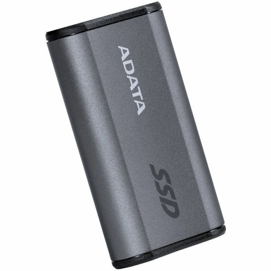 Adata Elite SE880 AELI-SE880-2TCGY 2 TB Portable Solid State Drive - External - Titanium Gray