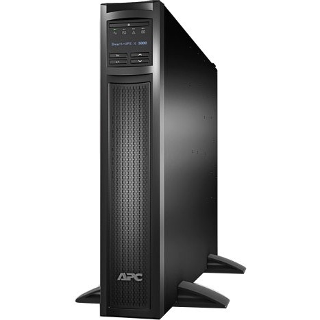 [TAA] APC Smart-UPS X, Line Interactive, 3kVA, Rack/tower convertible 2U, 100V-127V, 3x 5-15R+3x 5-20R+1x L5-30R NEMA, SmartSlot, Extended runtime, TAA