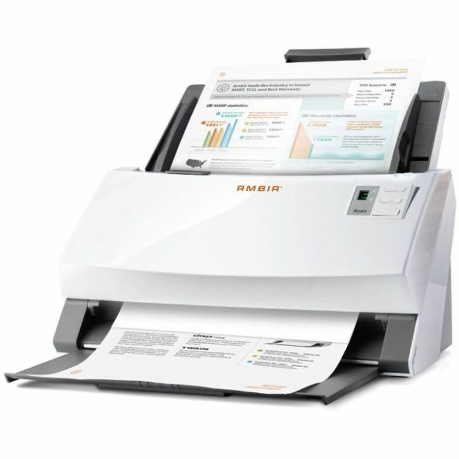 Ambir Technology Ambir Imagescan Pro DS340 (For Athena Health Users): Adf Scanner 40 PPM/80 Ipm D