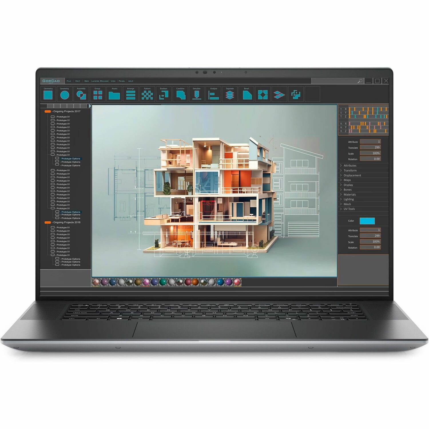 Dell Precision 5000 5690 16" Mobile Workstation - Full HD Plus - Intel Core Ultra 9 185H - 32 GB - 1 TB SSD - Annodized Titan Gray