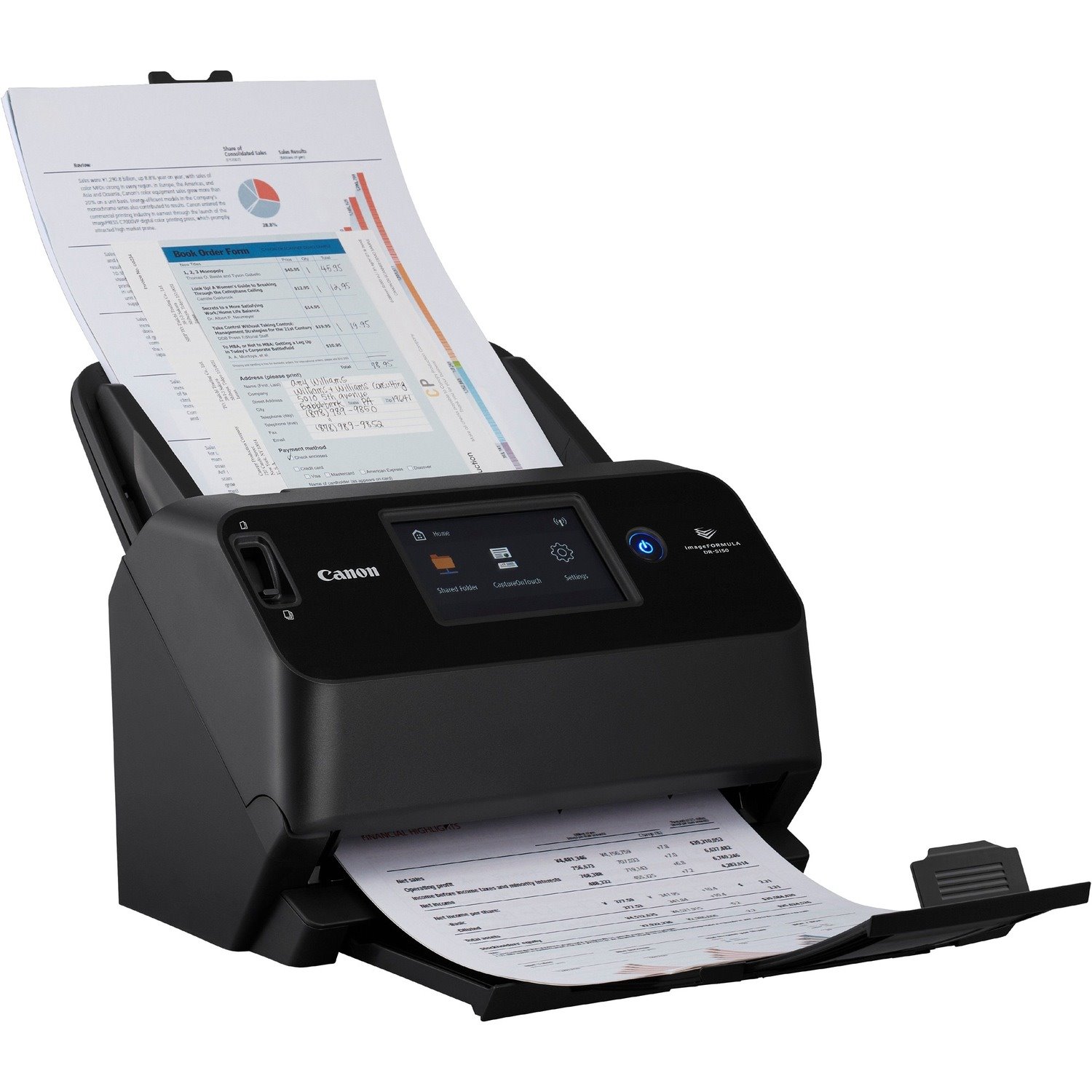 Canon imageFORMULA DR-S150 Sheetfed Scanner - 600 dpi Optical