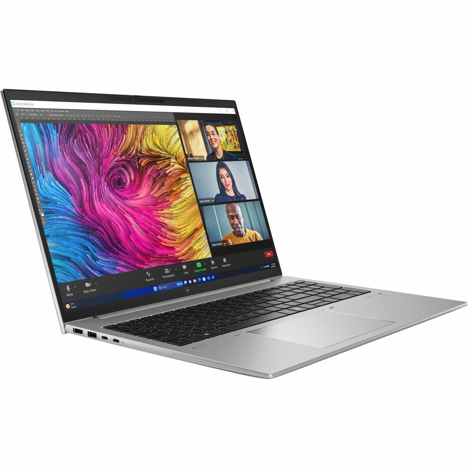 HP ZBook Firefly G11 16" Mobile Workstation - WUXGA - Intel Core Ultra 7 155U - 32 GB - 512 GB SSD - English Keyboard - Silver