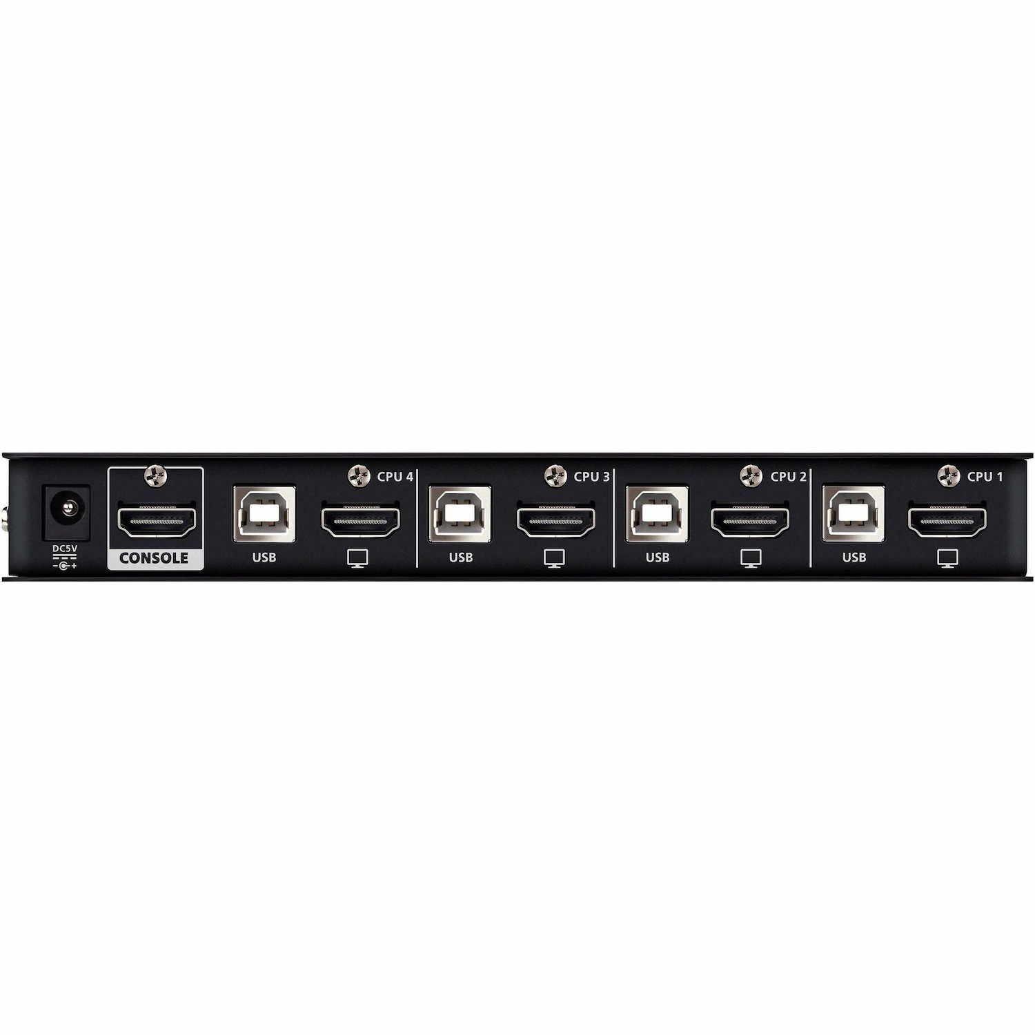 ATEN 4-Port USB 4K HDMI KVMP Switch (Cables Included)