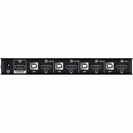 ATEN 4-Port USB 4K HDMI KVMP Switch (Cables Included)