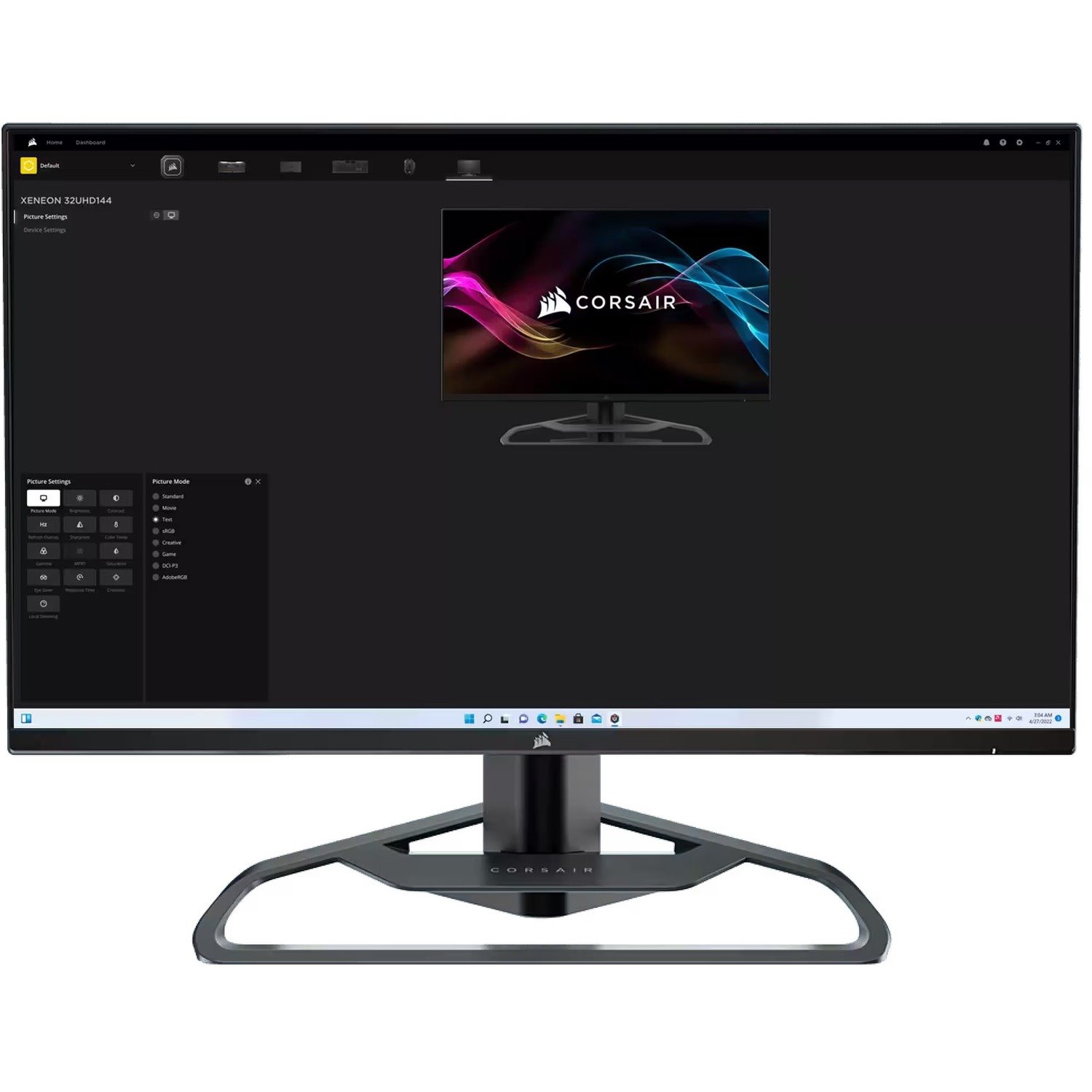 Corsair XENEON 32UHD144 32" Class 4K UHD Gaming LCD Monitor - 16:9