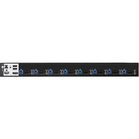 ATEN CS19208 8-Port USB 3.0 4K DisplayPort KVM Switch with Rack Mounting Kit