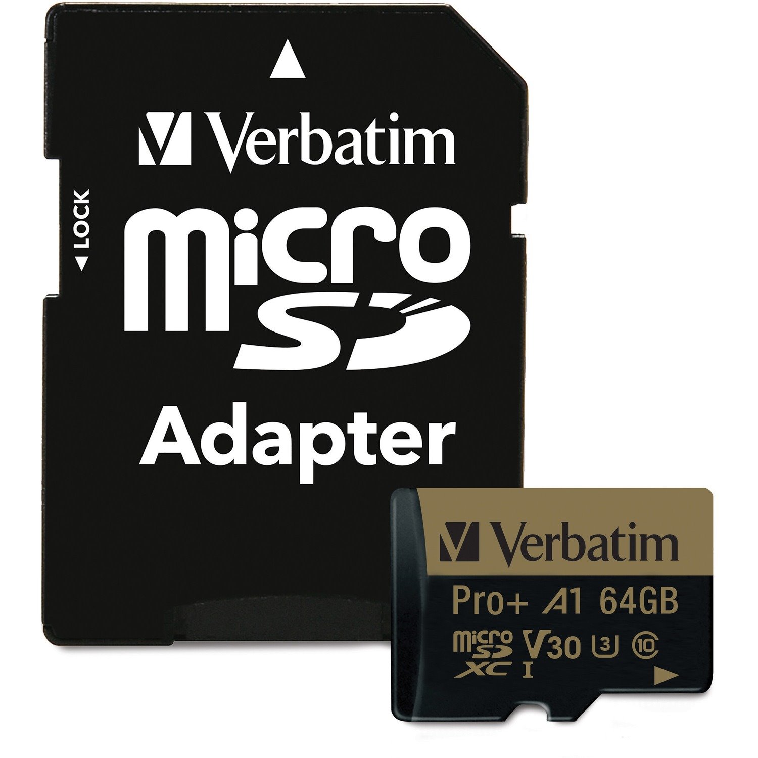 Verbatim PRO Plus 64 GB Class 10/UHS-I (U3) microSDXC - 1