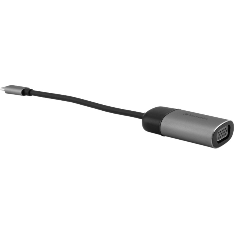 Verbatim 10 cm USB/VGA Videokabel voor MacBook, Notebook, TV, Projector, Monitor