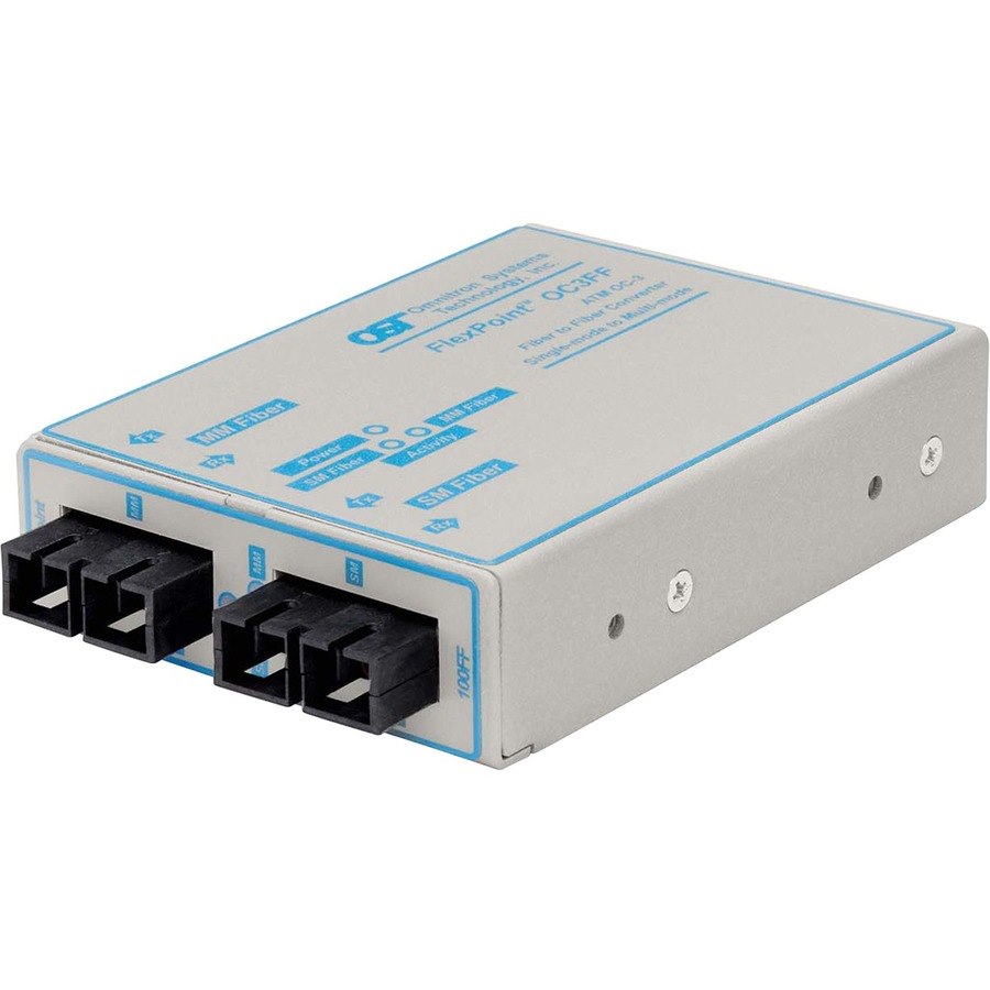 Omnitron Systems FlexPoint OC3FF Single-Mode to Multimode Fiber Converter