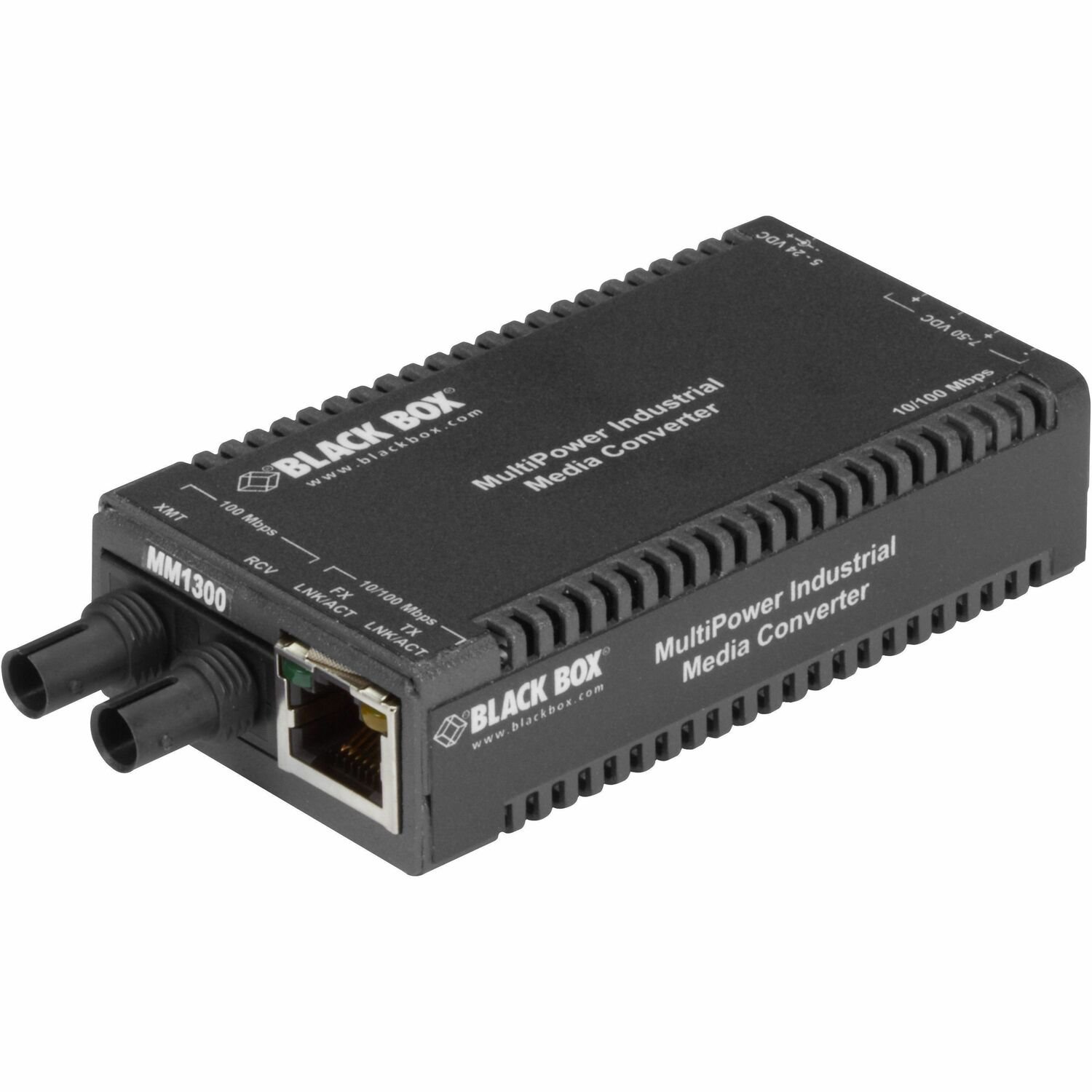 Black Box MultiPower Miniature Transceiver/Media Converter