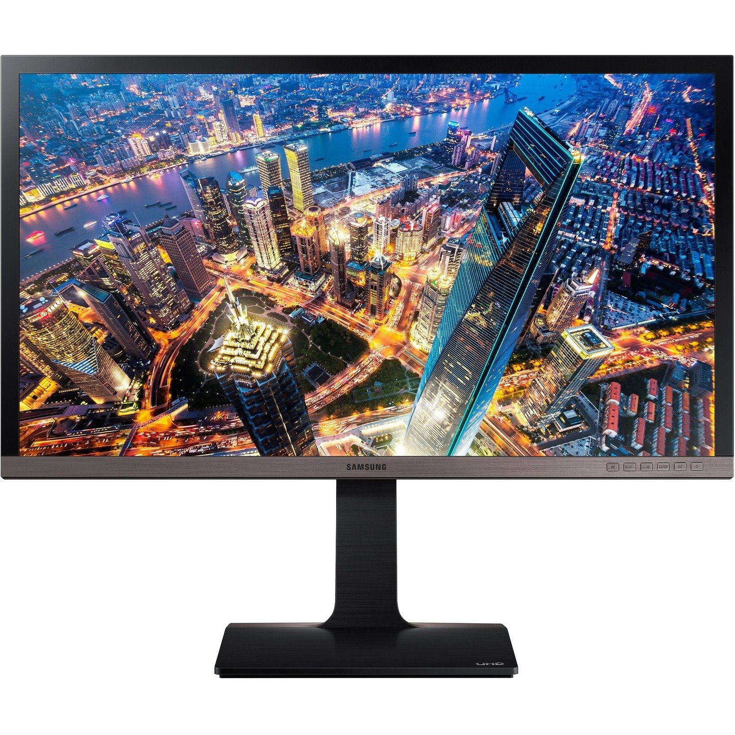 Samsung U28E850R 28" Class 4K UHD LCD Monitor - 16:9 - Black, Titanium Silver