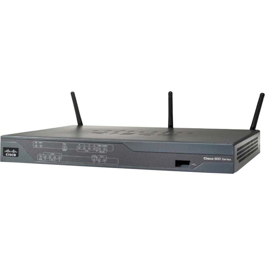 Cisco 881W Wi-Fi 4 IEEE 802.11n  Wireless Router