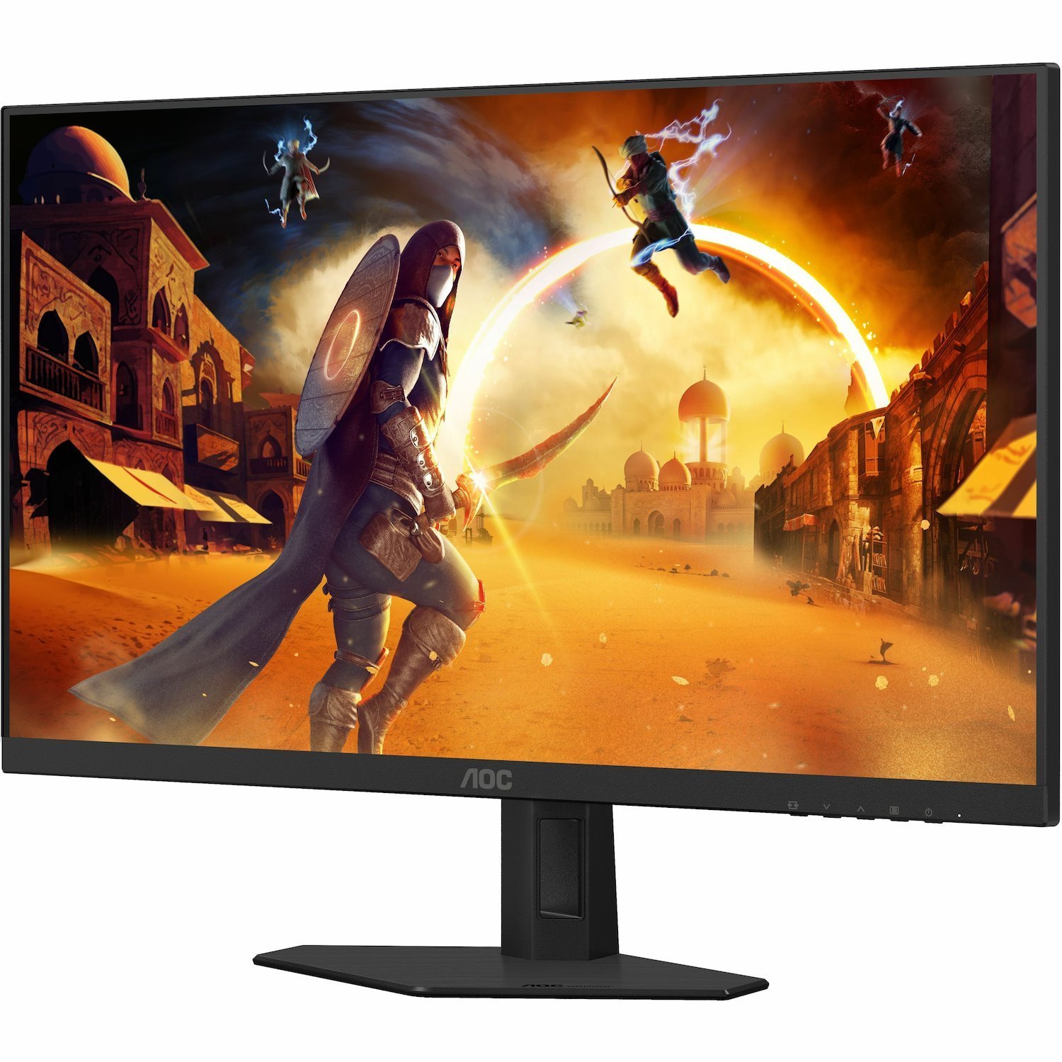 AOC Q24G4RE 24" Class WQHD Gaming LED Monitor - 16:9 - Black