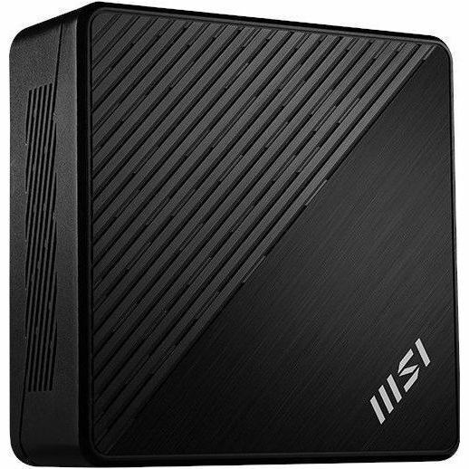 MSI Cubi N ADL CUBI N ADL-009AU Desktop Computer - Intel N-Series N100 - 4 GB - 128 GB SSD - Mini PC - Black