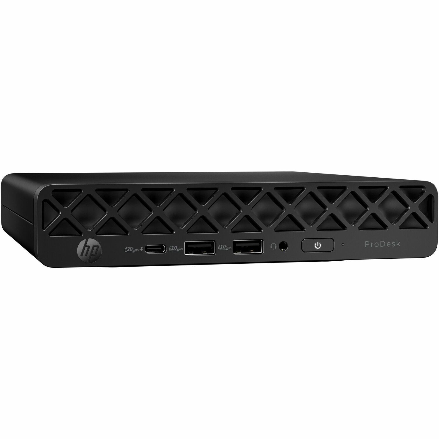 HP ProDesk 4 G1i Desktop Computer - Intel Core Ultra 5 2nd Gen 235T - 8 GB - 256 GB PCI Express NVMe SSD - Mini PC - Jack Black