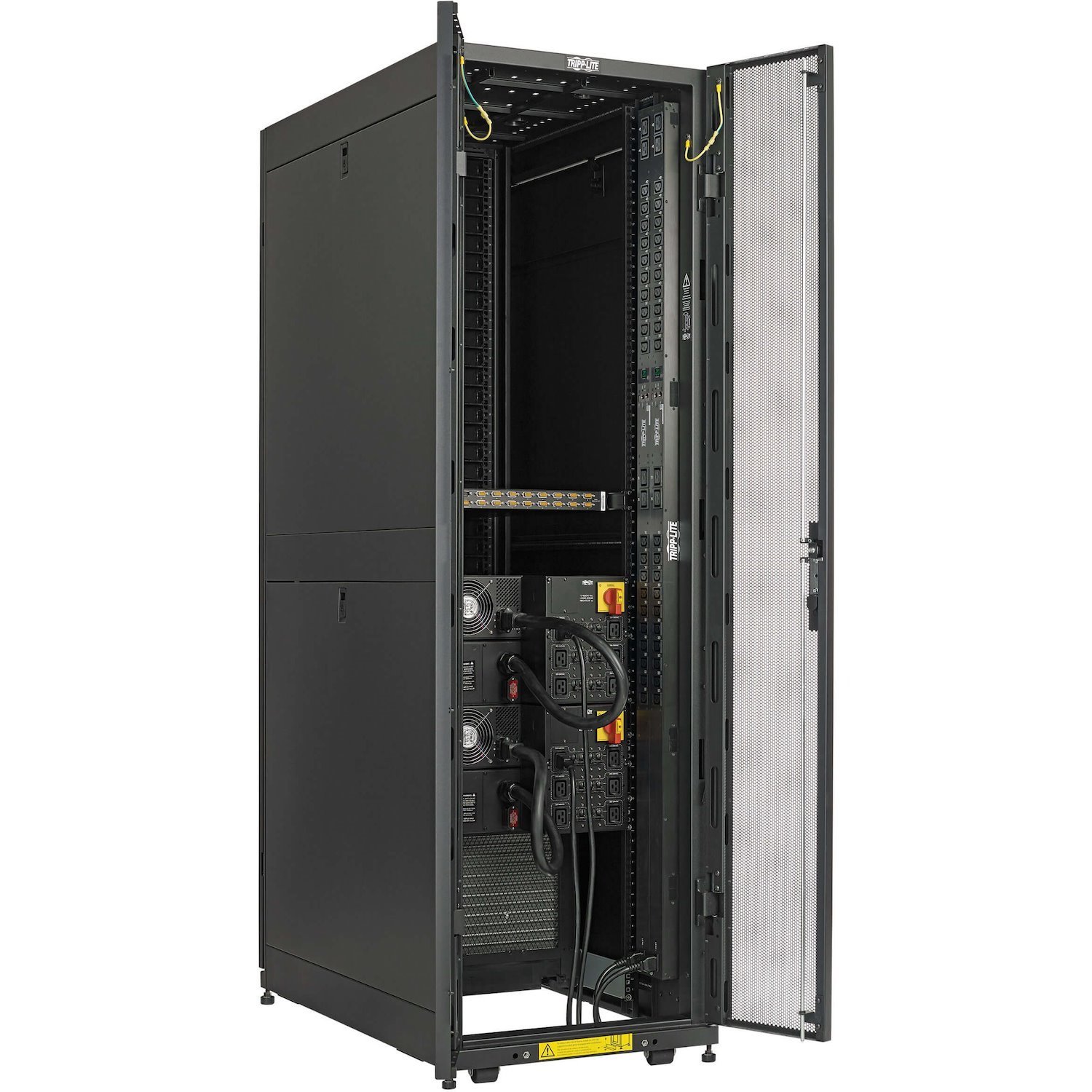 Tripp Lite by Eaton EdgeReady&trade; Micro Data Center - 36U, 10 kVA UPS, Network Management and Dual PDUs, 208/240V or 230V Assembled/Tested Unit