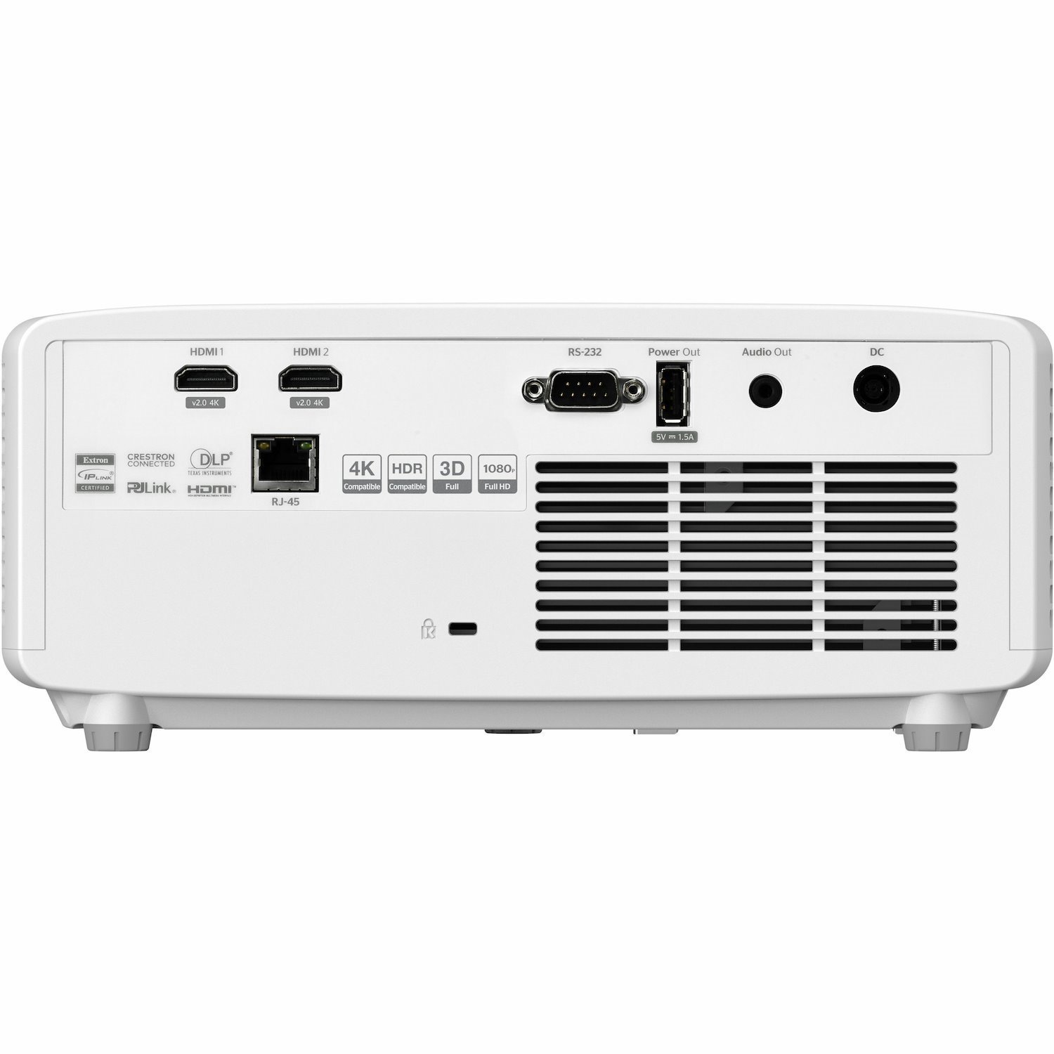 Optoma ZH520 3D DLP Projector - 16:9 - White