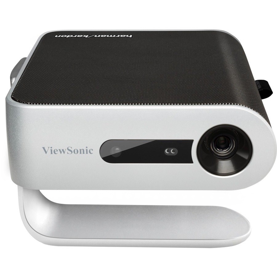 ViewSonic M1 Portable LED Projector with Auto Keystone, Dual Harman Kardon Speakers, HDMI, USB C, Stream Netflix with Dongle