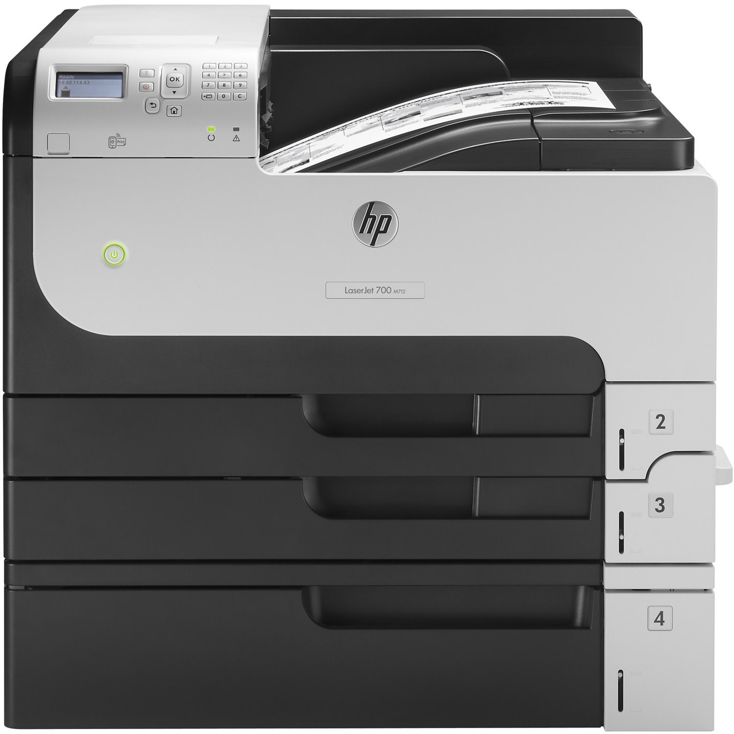 HP LaserJet Enterprise 700 M712XH Desktop Laser Printer - Monochrome