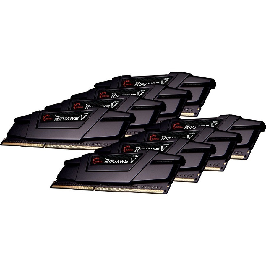 G.SKILL Ripjaws V RAM Module for Motherboard - 256 GB (8 x 32GB) - DDR4-3600/PC4-28800 DDR4 SDRAM - 3600 MHz - CL18 - 1.35 V