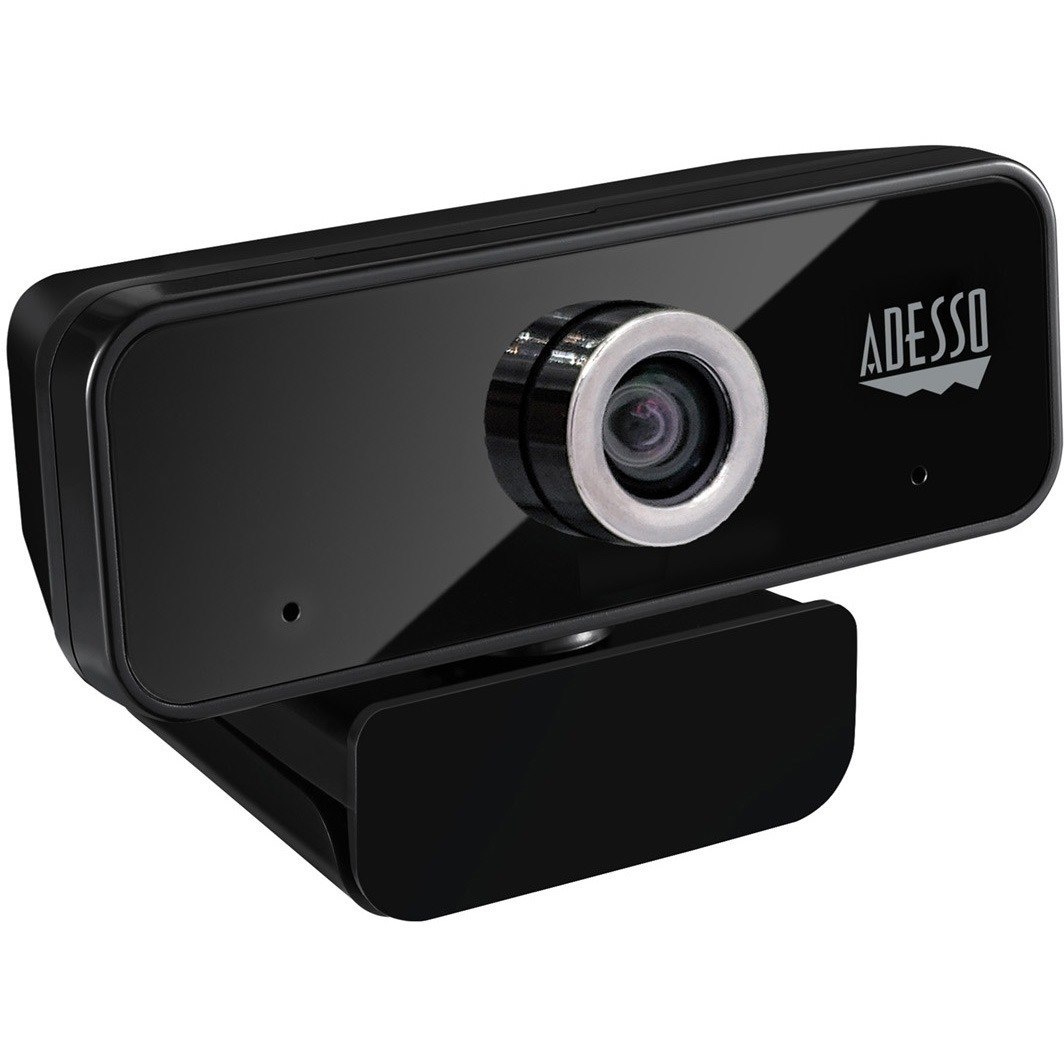 Adesso CyberTrack 6S Webcam - 8 Megapixel - 30 fps - USB 2.0 - TAA Compliant