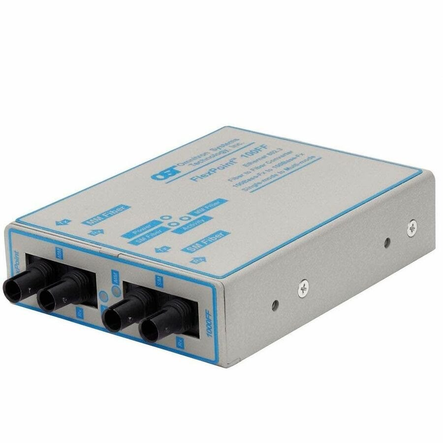 Omnitron Systems FlexPoint 100FF Transceiver/Media Converter