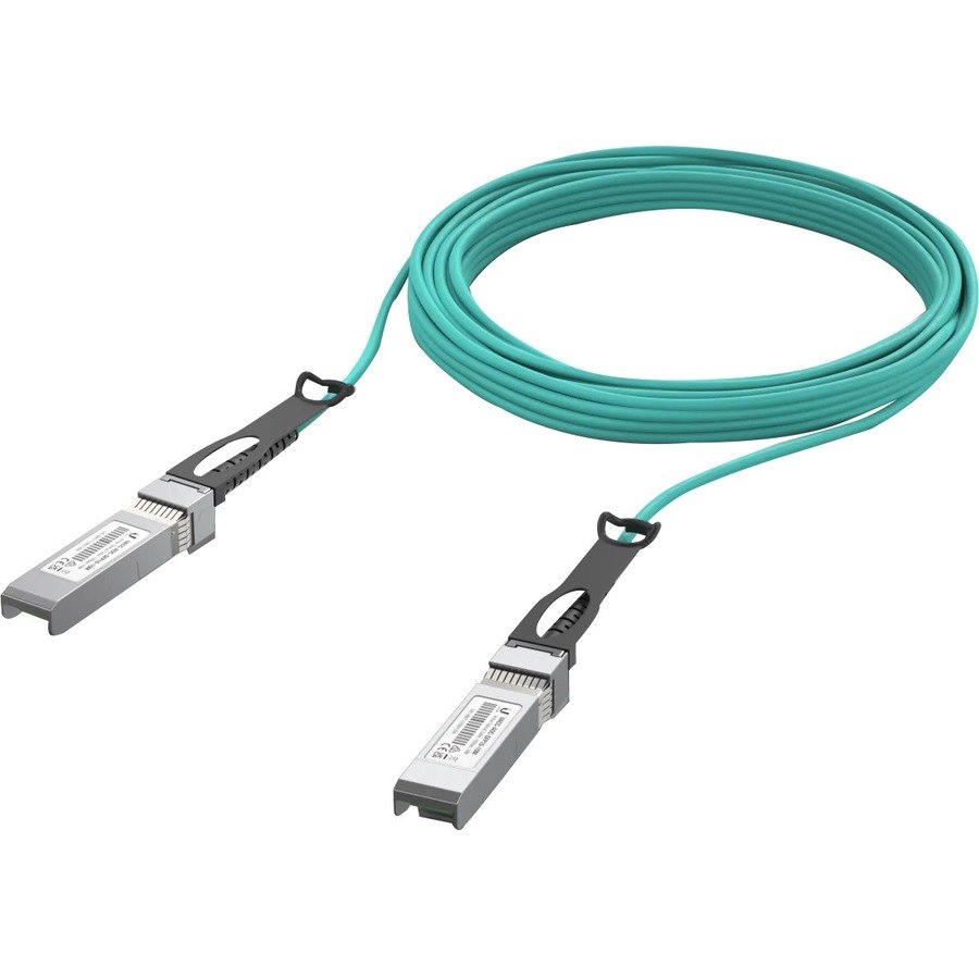 Ubiquiti 10 m Fibre Optic Network Cable for Network Device, Transceiver, Console, Switch