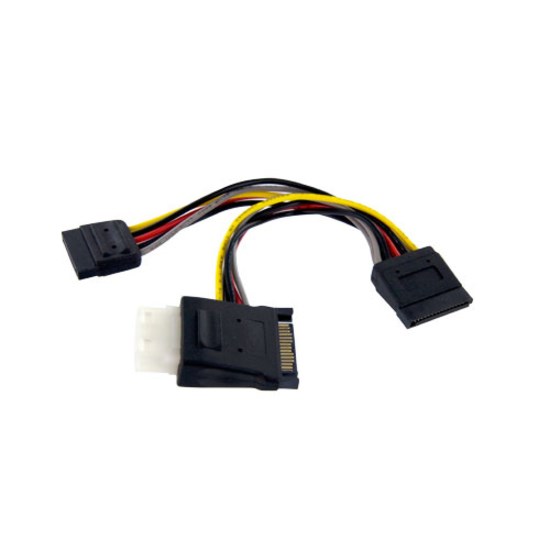 StarTech.com SATA to LP4 with 2x SATA Power Splitter Cable