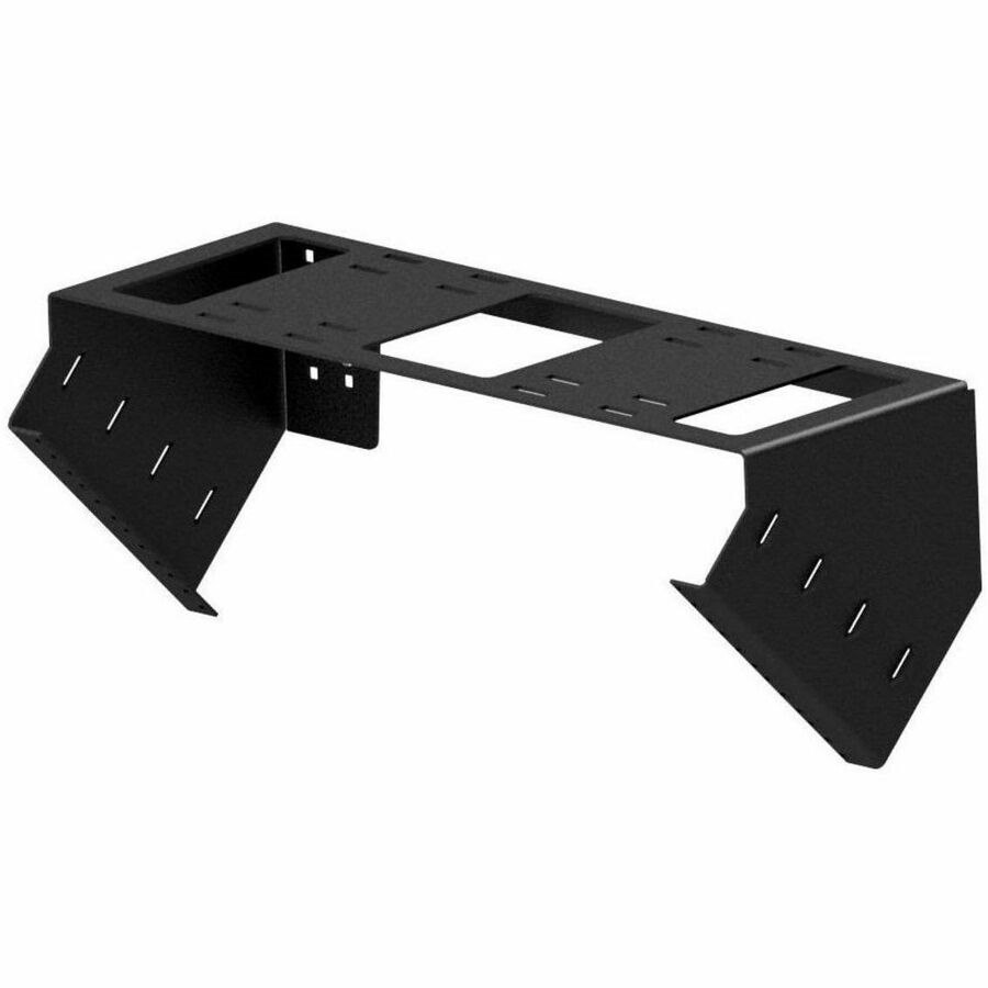 Hubbell Cable Management Hardware, Standard Tray Mount Bracket, 2 Rack Unit