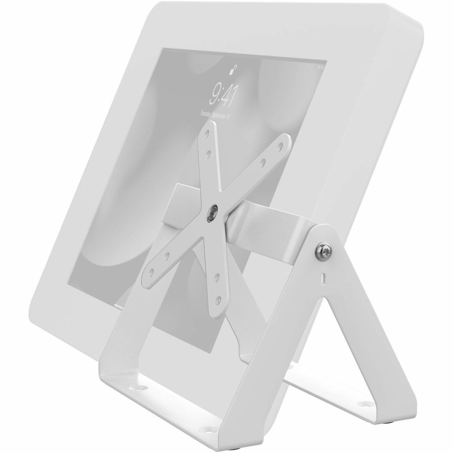 CTA Digital VESA Compatible Desk or Wall Mount with Full Rotation (White)