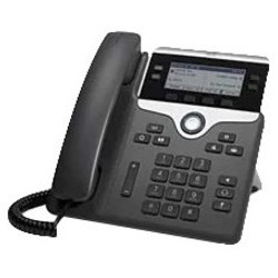 Cisco 7841 IP Phone - Corded - Corded - Tabletop - Black - TAA Compliant