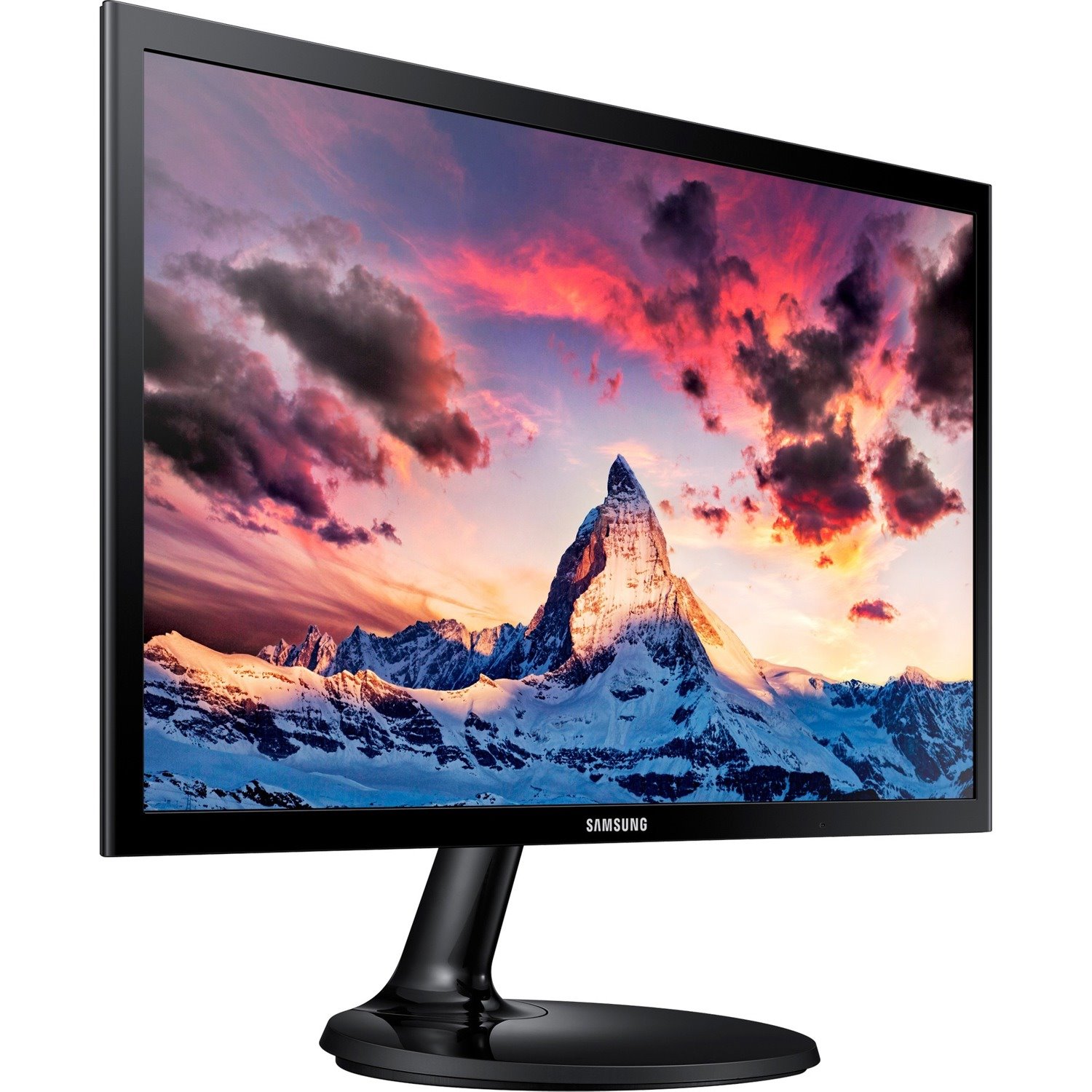 Samsung S22F350FHL 22" Class Full HD LCD Monitor - 16:9 - High Glossy Black